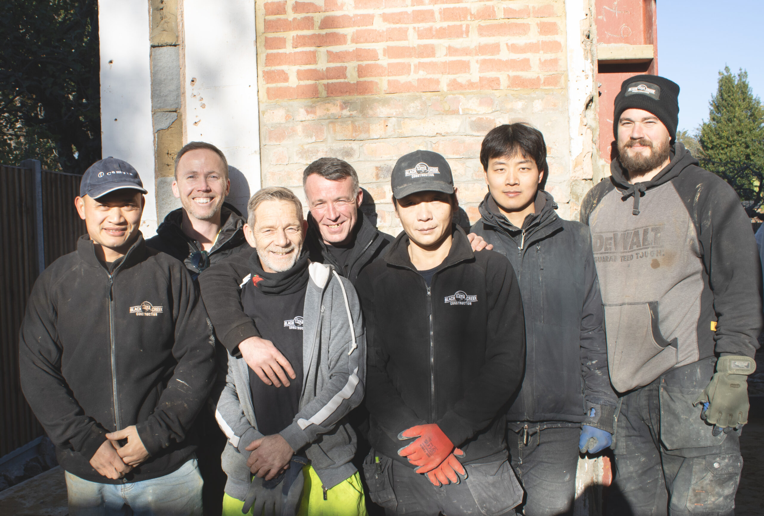 Black Creek Construction Team Photo